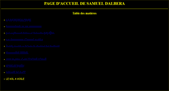 Desktop Screenshot of dalbera.info