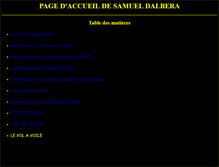 Tablet Screenshot of dalbera.info